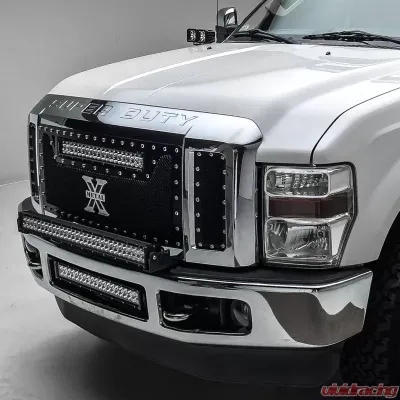 ZROADZ Front Bumper Top LED Bracket to mount (1) 30 Inch LED Light Bar Ford Super Duty 2008-2010 - Z325631