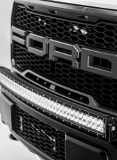 ZROADZ Front Bumper Top LED Kit (1) 40"LED Curved Double Row Light Bar Ford Raptor 2017-2025                                     - Z325662-KIT - Image 8