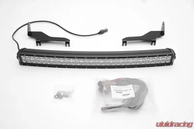 ZROADZ Front Bumper Top LED Kit (1) 40"LED Curved Double Row Light Bar Ford Raptor 2017-2025 - Z325662-KIT