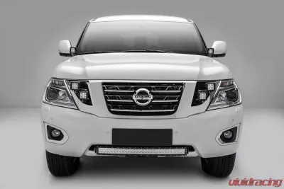 ZROADZ Y62 Front Bumper Center LED Bracket to mount 30 Inch LED Light Bar Nissan Patrol 2010-2017 - Z327871