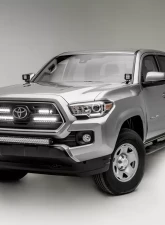 ZROADZ Front Bumper Center LED Kit Incl. (1) 30 Inch LED Straight Double Row Light Bar Toyota Tacoma 2018-2023                                     - Z329511-KIT-D - Image 4