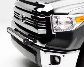 ZROADZ Front Bumper Top LED Kit Incl. (1) 30 Inch LED Straight Double Row Light Bar Toyota Tundra 2014-2021