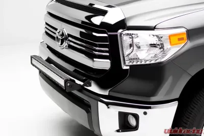 ZROADZ Front Bumper Top LED Kit Incl. (1) 30 Inch LED Straight Double Row Light Bar Toyota Tundra 2014-2021 - Z329641-Kit