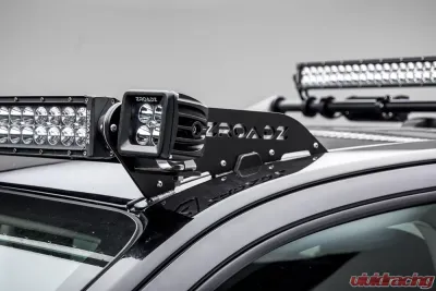 ZROADZ Universal Front Roof LED Bracket to mount (2) 3 Inch LED Pod Lights Chevrolet Silverado 1500 2015-2022 - Z330001