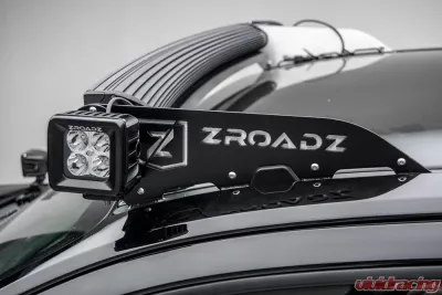 ZROADZ Universal Front Roof LED Bracket to mount (2) 3 Inch LED Pod Lights Chevrolet Silverado 1500 2015-2022 - Z330001