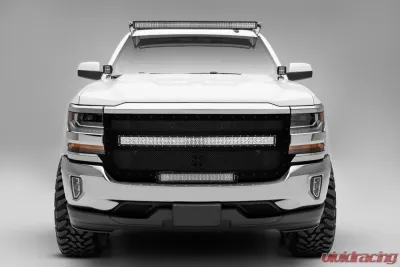 ZROADZ Front Roof LED Kit Incl. (1) 50 Inch LED Curved Double Row Light Bar Silverado Sierra - Z332081-KIT-C