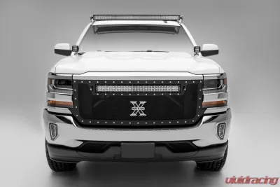 ZROADZ Front Roof LED Kit Incl. (1) 50 Inch LED Curved Double Row Light Bar Silverado Sierra - Z332081-KIT-C