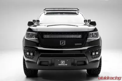 ZROADZ Front Roof LED Kit Incl. (1) 40 Inch LED Curved Double Row Light Bar Chevrolet Colorado 2015-2020 - Z332671-Kit-C
