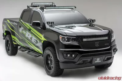 ZROADZ Front Roof LED Kit Incl. (1) 40 Inch LED Curved Double Row Light Bar Chevrolet Colorado 2015-2020 - Z332671-Kit-C