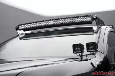 ZROADZ Front Roof LED Kit Incl. (1) 40 Inch LED Curved Double Row Light Bar Chevrolet Colorado 2015-2020 - Z332671-Kit-C