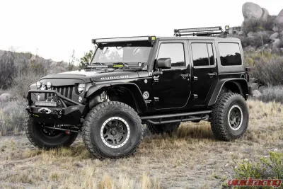 ZROADZ Front RoofSide LED Kit Incl. (2) 3 Inch LED Pod Lights Jeep JK 2007-2018 - Z334811-Kit