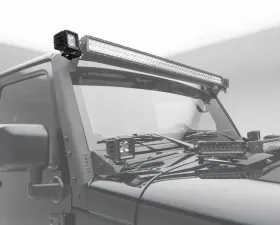 ZROADZ Front RoofSide LED Kit Incl. (2) 3 Inch LED Pod Lights Jeep JK 2007-2018