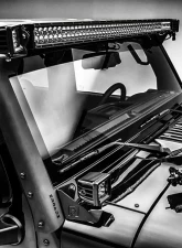 ZROADZ Front RoofSide LED Kit Incl. (2) 3 Inch LED Pod Lights Jeep JK 2007-2018                                     - Z334811-Kit - Image 2