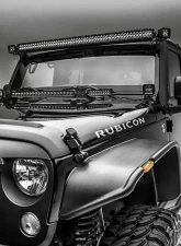 ZROADZ Front Roof LED Bracket to mount (2) 3 Inch LED Pod Lights Jeep JK 2007-2018                                     - Z334811 - Image 5