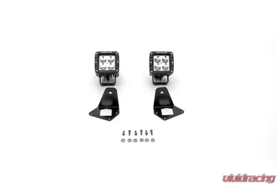ZROADZ Front RoofSide LED Kit Incl. (2) 3 Inch LED Pod Lights Jeep JL 2018-2025 - Z334851-KIT2