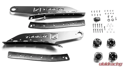 ZROADZ Front Roof LED Bracket to mount (1) 52 Inch Straight LED Light Bar Ford Super Duty 2017-2021 - Z335171