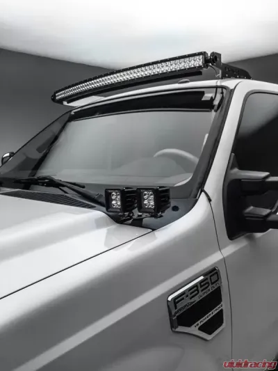 ZROADZ Front Roof LED Kit Incl. (1) 52 Inch LED Curved Double Row Light Bar Ford Super Duty 1999-2016 - Z335461-Kit-C