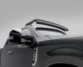 ZROADZ Front Roof LED Kit Incl. (1) 52 Inch LED Double Row Curved Light Bar Ford Super Duty 2017-2022