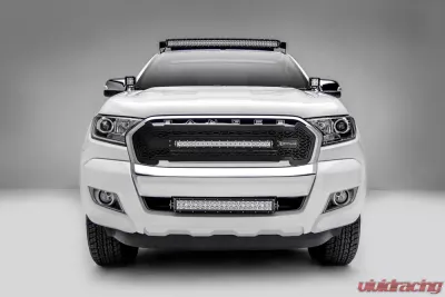 ZROADZ Front Roof LED Bracket to mount (1) 40 Inch Curved LED Light Bar Ford Ranger T6 2015-2018 - Z335761