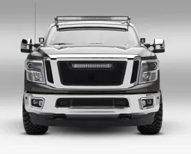 ZROADZ Front Roof LED Bracket to mount (1) 50 Inch Straight LED Light Bar Nissan Titan 2016-2019