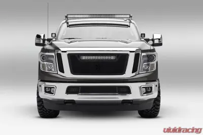 ZROADZ Front Roof LED Bracket to mount (1) 50 Inch Straight LED Light Bar Nissan Titan 2016-2019 - Z337181