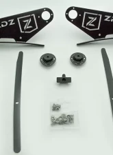 ZROADZ Front Roof LED Bracket to mount (1) 50 Inch Curved LED Light Bar Nissan Titan 2016-2019                                     - Z337581 - Image 10