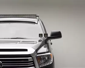 ZROADZ Front Roof LED Bracket to mount (1) 50 Inch Straight LED Light Bar Toyota Tundra 2007-2013