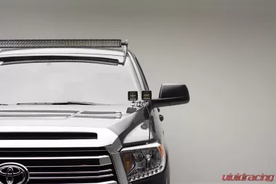 ZROADZ Front Roof LED Kit Incl. (1) 50 Inch LED Curved Double Row Light Bar Toyota Tundra 2007-2021 - Z339641-Kit-C