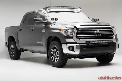 ZROADZ Front Roof LED Kit Incl. (1) 50 Inch LED Curved Double Row Light Bar Toyota Tundra 2007-2021 - Z339641-Kit-C