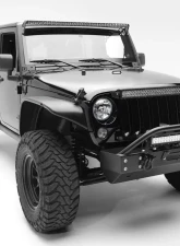 ZROADZ OEM Grille LED Kit Incl. (1) 30 Inch LED Straight Double Row Light Bar Jeep JK 2007-2018                                     - Z344821-Kit - Image 2
