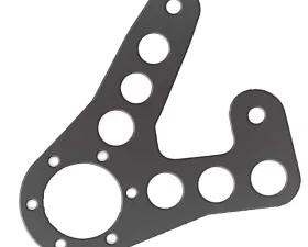 ZROADZ Universal Roof Mount LED Bracket Accessory To Add and Install Dual/Stacked Straight LED Light Bar