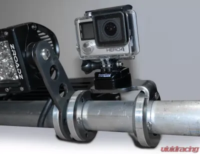 ZROADZ Universal Roof Mount LED Bracket Accessory to mount (1) 3 Inch LED Pod Light or GoPro Camera Mount Chevrolet Silverado 1500 2015-2025 - Z350003