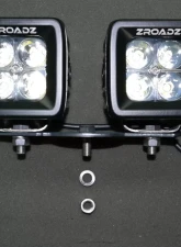 ZROADZ Universal Hood Hinge Adapter LED Bracket to mount (4) 3 Inch LED Pod Lights                                     - Z360002 - Image 2