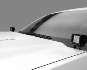 ZROADZ Hood Hinge LED Kit  Incl. (2) 3 Inch LED Pod Lights Silverado Sierra HD 2015-2019