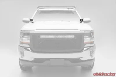 ZROADZ Hood Hinge LED Bracket to mount (2) 3 Inch LED Pod Lights Silverado Sierra 1500 2014-2018 - Z362081