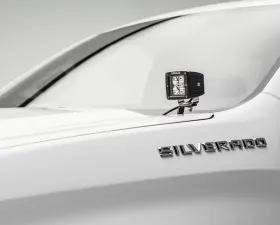 ZROADZ Hood Hinge LED Bracket to mount (2) 3 Inch LED Pod Lights Chevrolet Silverado 1500 2019+