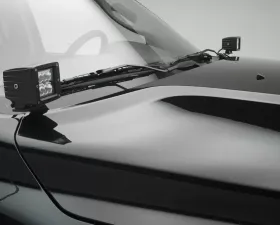 ZROADZ Ram Hood Hinge LED Bracket to mount (2) 3 Inch LED Pod Lights