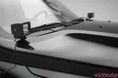 ZROADZ Ram Hood Hinge LED Kit Incl. (2) 3 Inch LED Pod Lights - Z364521-Kit2