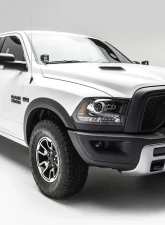 ZROADZ Ram Hood Hinge LED Bracket to mount (2) 3 Inch LED Pod Lights                                     - Z364521 - Image 11