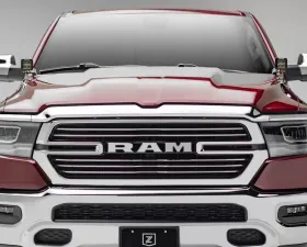 ZROADZ Hood Hinge LED Bracket to mount (2) 3 Inch LED Pod Lights Ram 1500 2019-2023