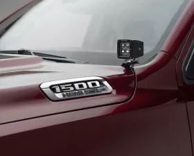 ZROADZ Hood Hinge LED Kit Incl. (2) 3 Inch LED Pod Lights Ram 1500 2019-2023