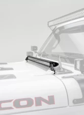 ZROADZ Hood Cowl LED Bracket to mount (1) 30 Inch Singe Row Slim LED Light Bar Jeep JL 2018-2025                                     - Z364931 - Image 5