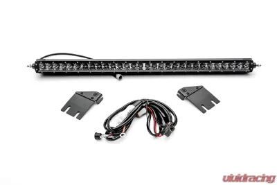 ZROADZ Hood Cowl LED Kit Incl. (1) 30 Inch LED Straight Single Row Slim Light Bar Jeep JL 2018-2025 - Z364931-KIT