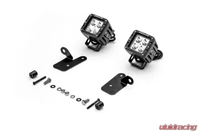 ZROADZ A Pillar LED Kit Incl. (2) 3 Inch LED Pod Lights Jeep JL 2018-2025 - Z364941-KIT2