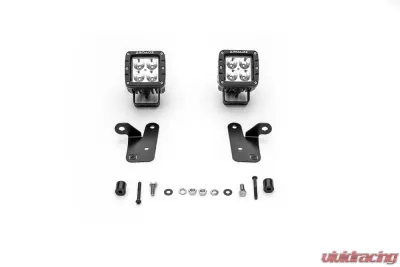 ZROADZ A Pillar LED Kit Incl. (2) 3 Inch LED Pod Lights Jeep JL 2018-2025 - Z364941-KIT2