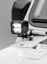 ZROADZ Lower A Pillar LED Bracket to mount (2) 3 Inch LED Pod Lights Jeep JL 2018-2025                                     - Z364941 - Image 4