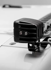 ZROADZ Lower A Pillar LED Bracket to mount (2) 3 Inch LED Pod Lights Jeep JL 2018-2025                                     - Z364941 - Image 5