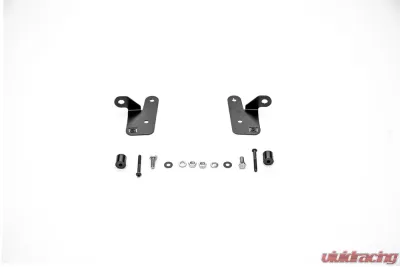 ZROADZ Lower A Pillar LED Bracket to mount (2) 3 Inch LED Pod Lights Jeep JL 2018-2025 - Z364941