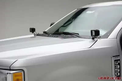 ZROADZ Hood Hinge LED Kit Incl. (2) 3 Inch LED Pod Lights Ford Super Duty 2017-2021 - Z365471-KIT2
