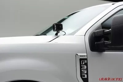 ZROADZ Hood Hinge LED Kit Incl. (2) 3 Inch LED Pod Lights Ford Super Duty 2017-2021 - Z365471-KIT2